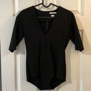 Babaton deep v bodysuit